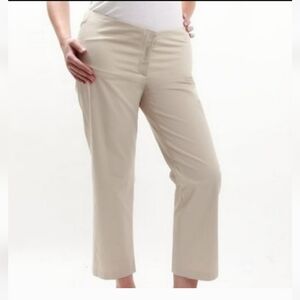 Chaiken Maternity Cropped Capri Pants M Medium NWT New